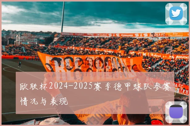 欧联杯2024-2025赛季德甲球队参赛情况与表现